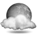 Partly cloudy